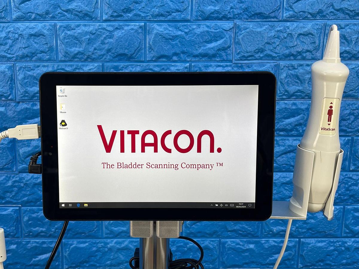 Used Vitacon VitaScan LT Urology Ultrasound With Vitascan V2 Probe.