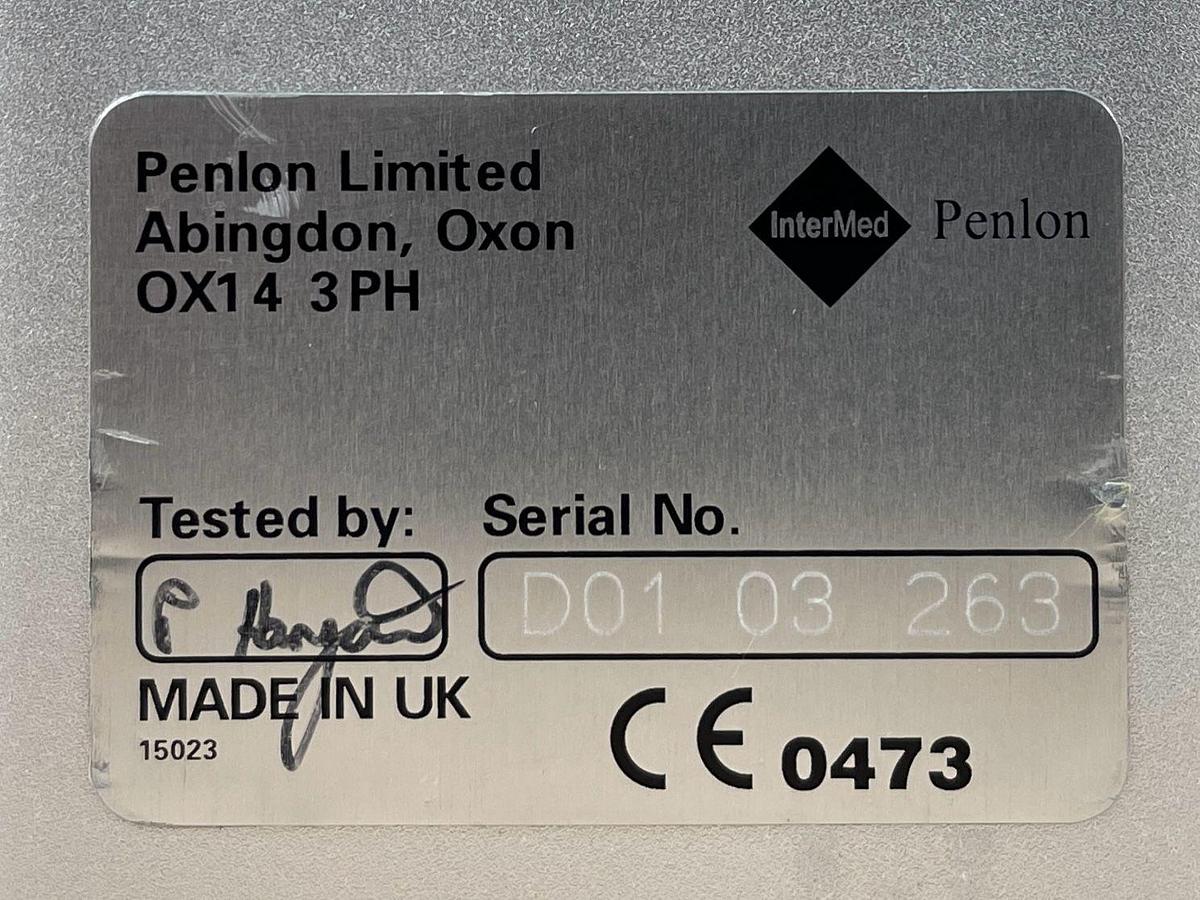 Used PENLON Sigma Delta Sevo Vaporiser