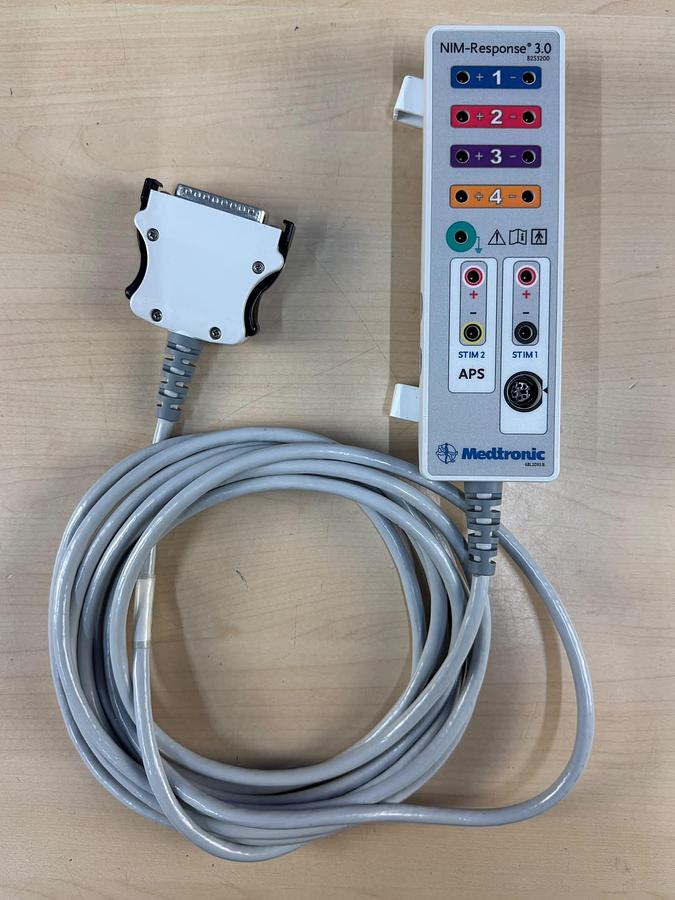 Used Medtronic NIM-Response 3.0 REF: 8253002 Include Medtronic NIM-Response 3.0 REF: 8253075 Medtronic Xomed NIM-2 REF: 82-20201 Nim Muting Detector REF: 68L1204 A