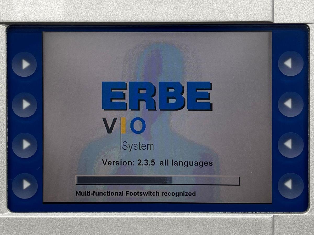 Used Erbe VIO 300D Includes Foot Switch, Erbe IES 2 Pump and ERBE user manual