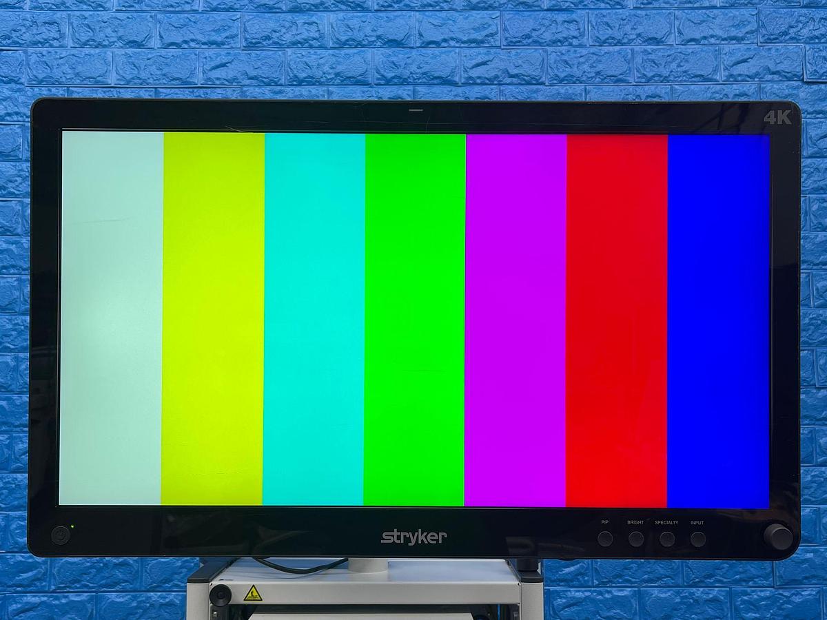 Used Stryker 1588 Laparoscopy Tower - Stryker 1588 Laparoscopy Tower  - Stryker Led Monitor 32 inch 4K YOM: 2016 - Pneumo Care - Synk Wireless Transmitter  - 1588 HD Camera Head  - SDC3 HD Information Management YOM: 2013 - 1588 HD Image Processor YOM: 2016 - LIO LED Light Source YOM: 2016 - SDP 1000 Digital Colour Printer