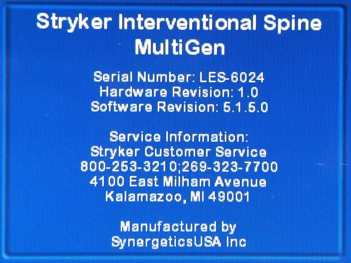 Used Stryker RF Multigen Console REF: 0406-900-000