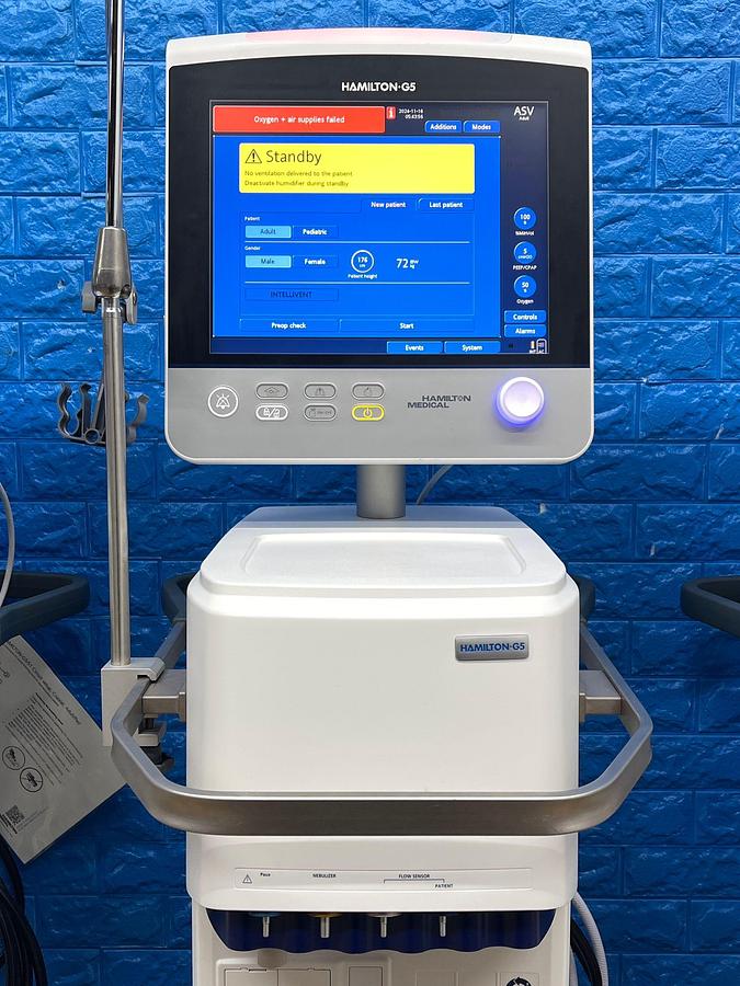 Used 13x Hamilton G5 Ventilator YOM: 2020 