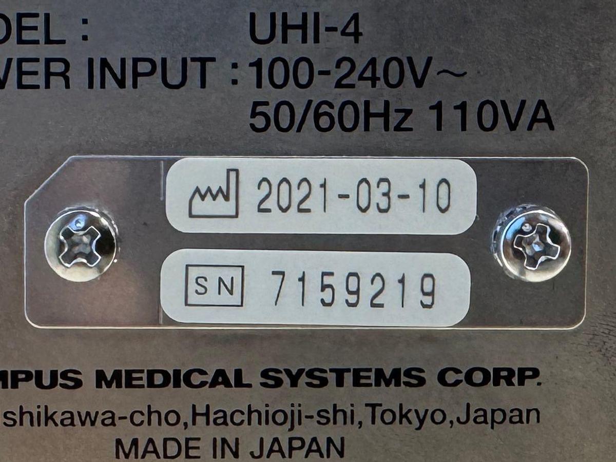 Used Olympus OTV-S190 Tower Processor OTV-S190  SN: 7354579 Light Source CLV-S190 SN: 7304202 Olympus OEV261H Monitor  YOM: 2013 SN: 7354100 Olympus UHI-4  YOM: 2021 SN: 7159219 Olympus IMH-20 SN: 7331770 Olympus Camera Head CH-S190-XZ-E SN: 7506197 Olympus MAJ-1921 Keyboard  Sony Digital Colour Printer