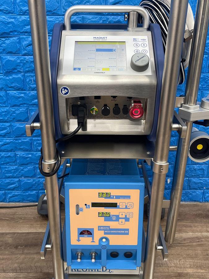 Used Maquet Cardiohelp Pump with Hico Variotherm 550 YOM: 2022 