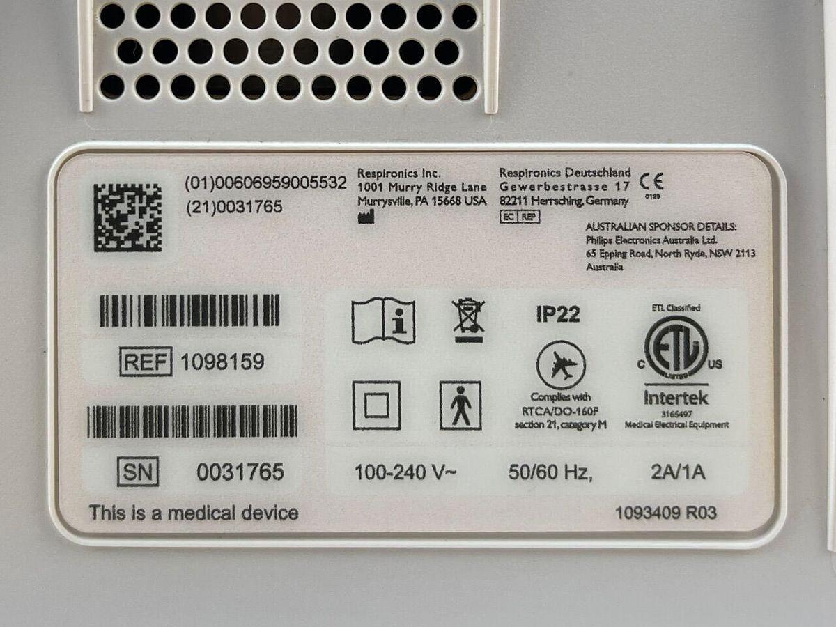 Used PHILIPS Ventilator Cough Assist E70