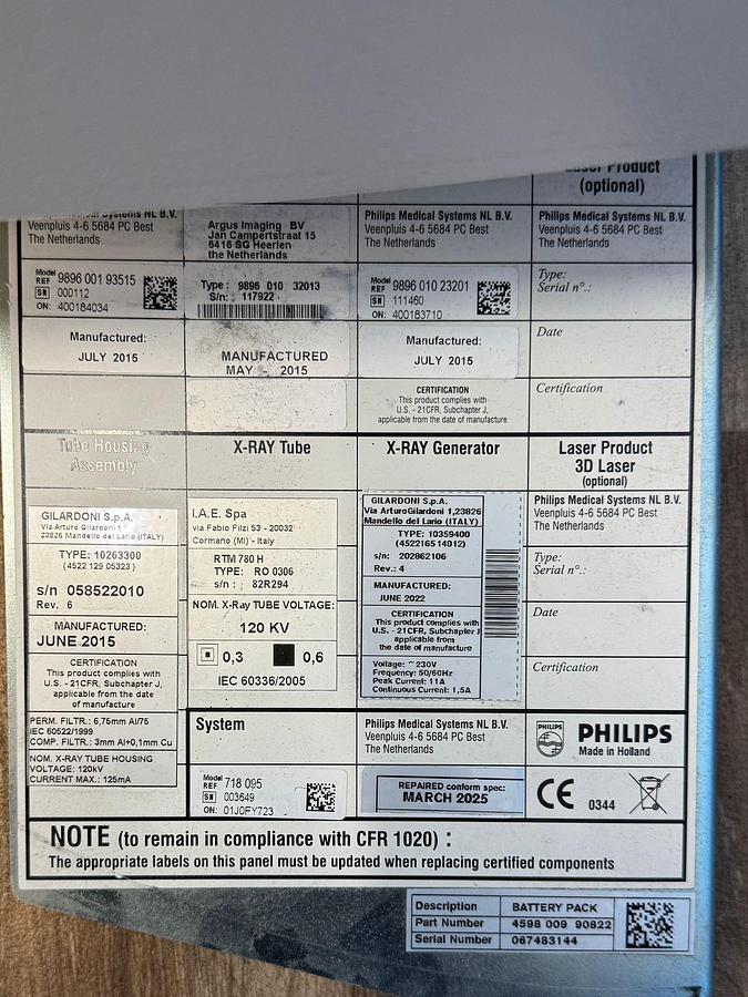 Used Philips BV PULSERA YOM: 2015 