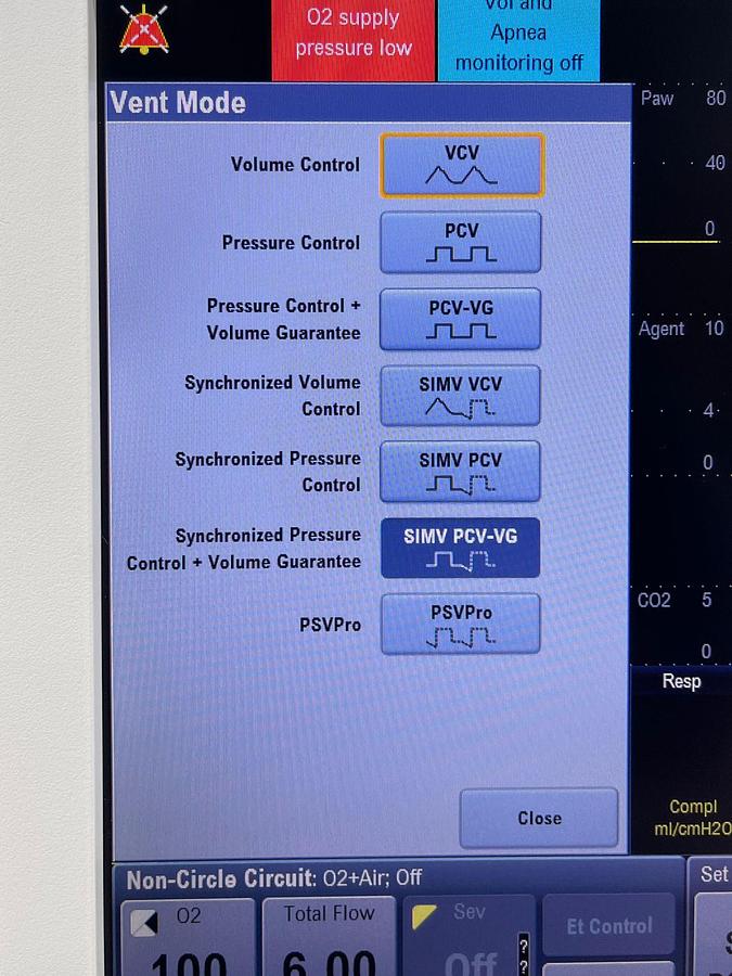 Used GE Datex-Ohmeda Aisys CS2 YOM: 2012