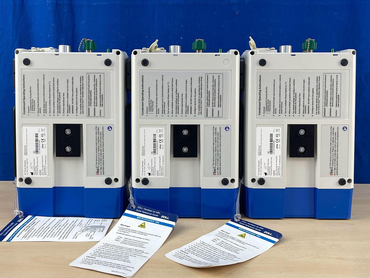 Used ZOLL 731 ventilator, YOM: 2019 Ventilator