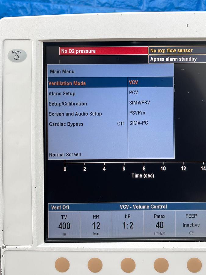 Used GE Datex-Ohmeda Aespire View, YOM: 2012