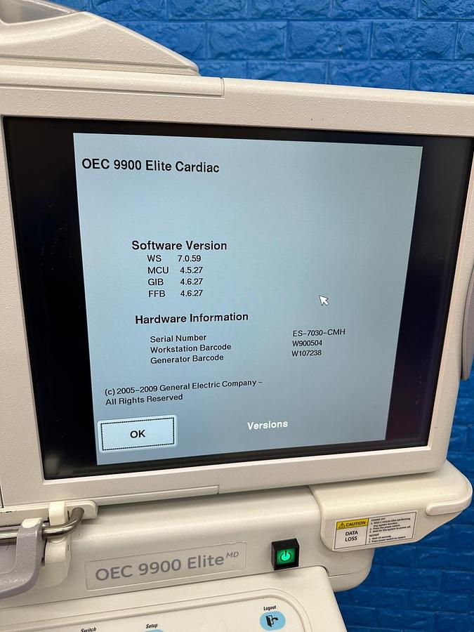 Used GE OEC 9900 Elite 2006