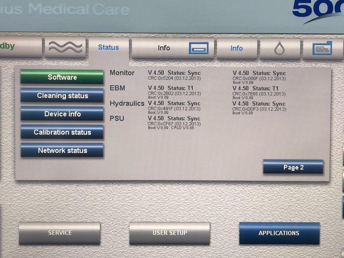 Used FRESENIUS 5008S YOM