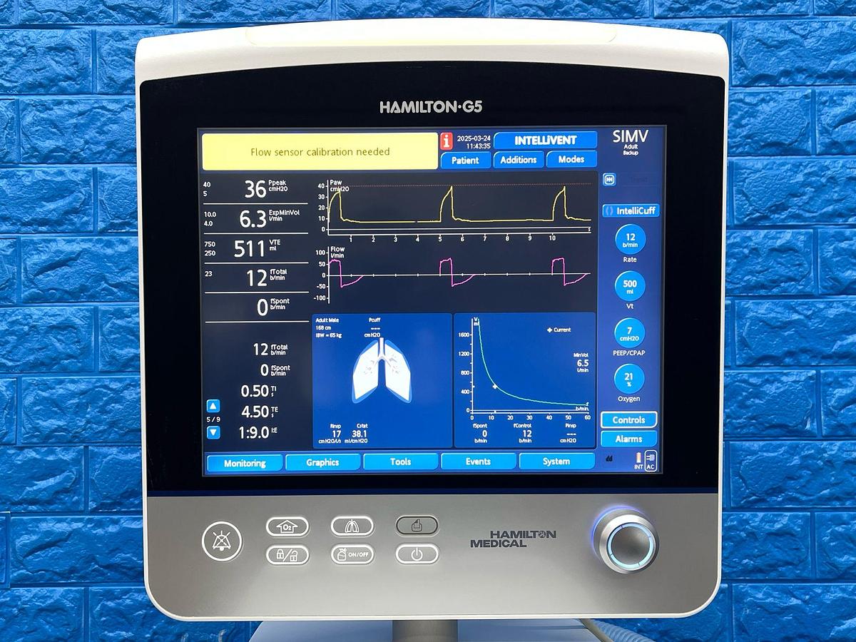 Used HAMILTON S1 Ventilator with Neonatal, Peads and Adult option YOM: 2013