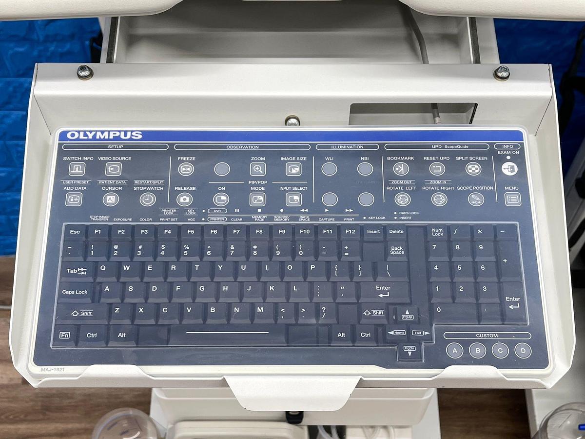 Used Olympus CV-190 with CLV-190 Endoscopy Tower 