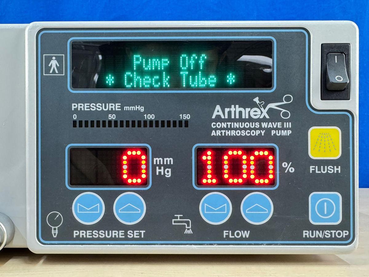 Used Arthrex Continuous Wave III Arthroscopy Pump REF: AR-6475 YOM: 2007 
