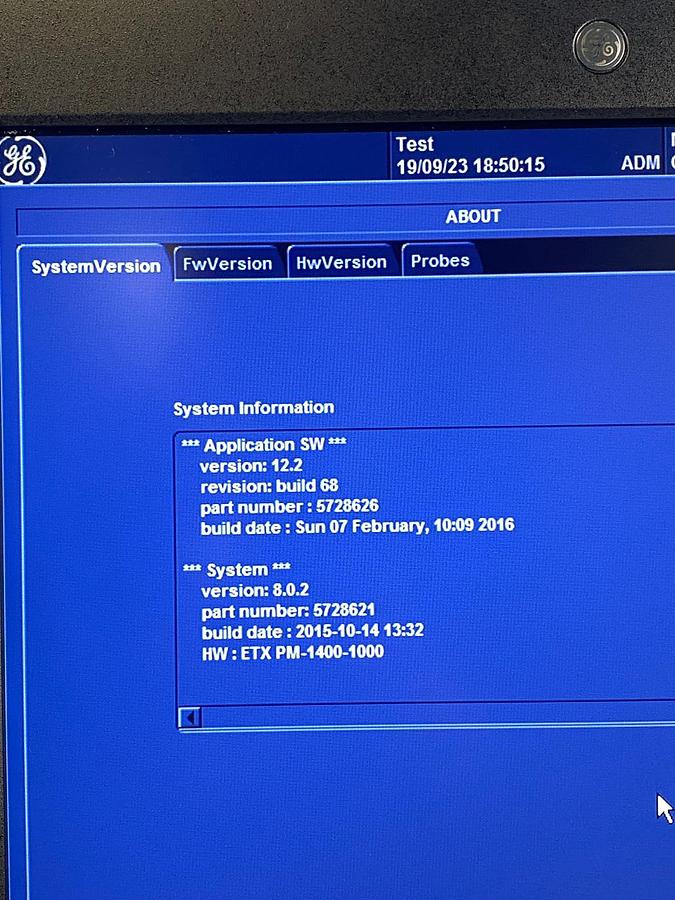 Used GE Vivid S6 Cardiovascular ultrasound system YOM: 2013