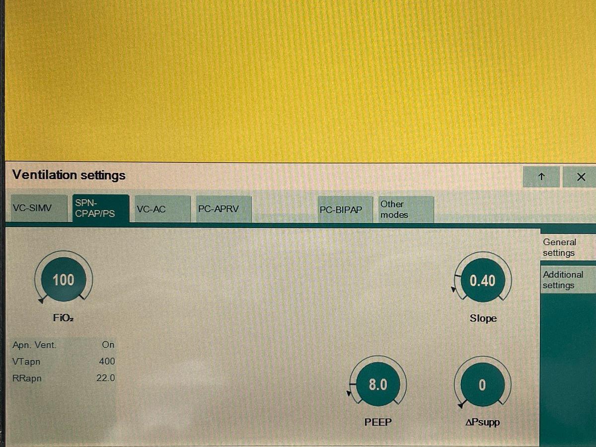 Used DRAEGER Evita Infinity V500 Ventilator YOM: 2017