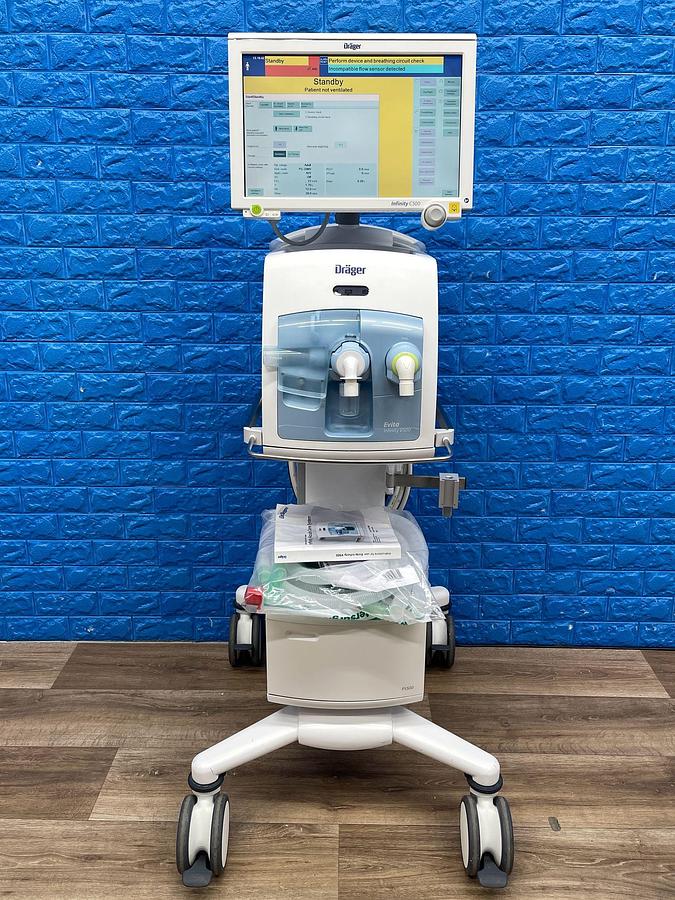 Used Dräger Evita Infinity V500 Ventilator YOM: 2014