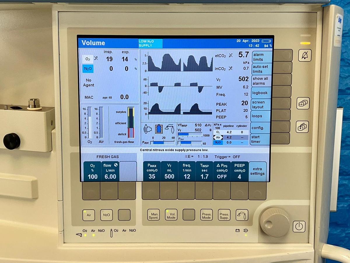 Used Drager Primus YOM: 2014
