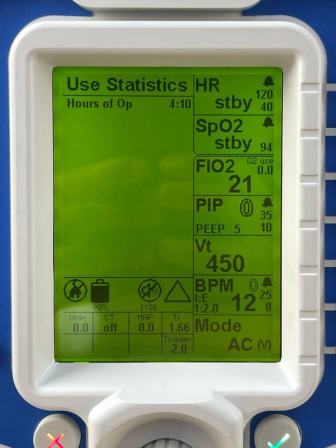 Used ZOLL 731 ventilator, YOM: 2019 Ventilator