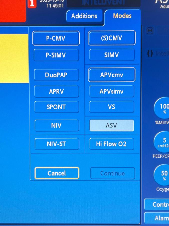Used Hamilton G5 Ventilator YOM: 2020