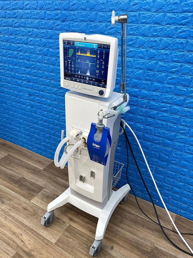 Used GE Carescape R-860 Ventilator YOM: 2020.