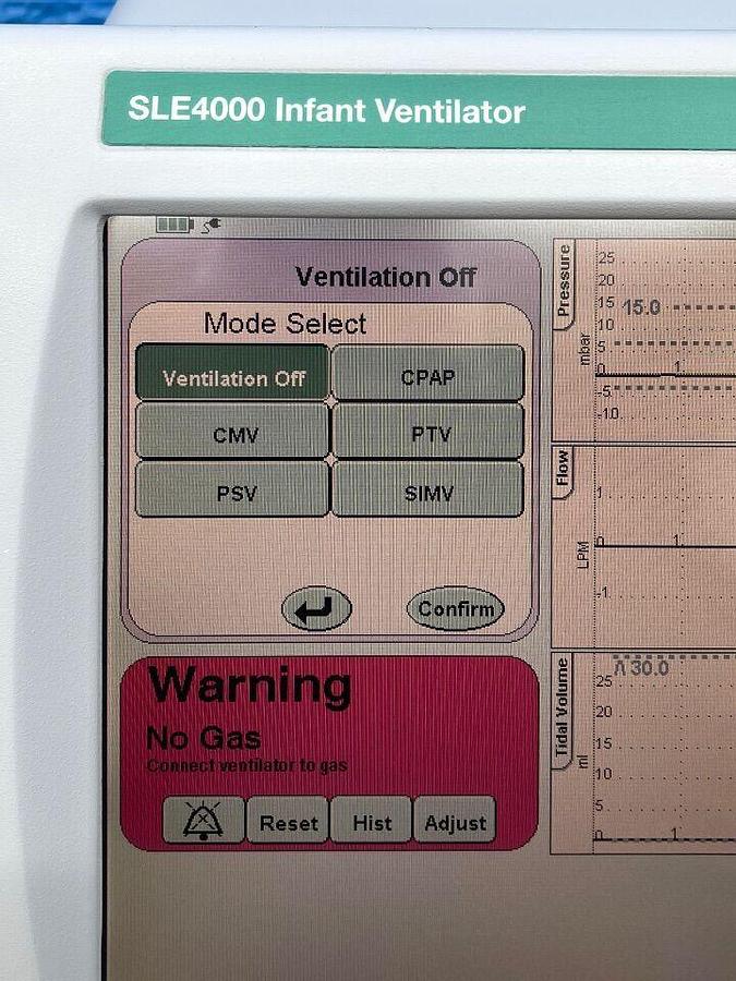 Used SLE 4000 Infant Ventilator YOM: 2010 Ventilator