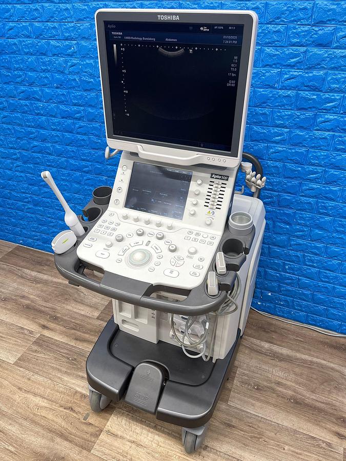 Used TOSHIBA Ultrasound Aplio 500 YOM: 2016