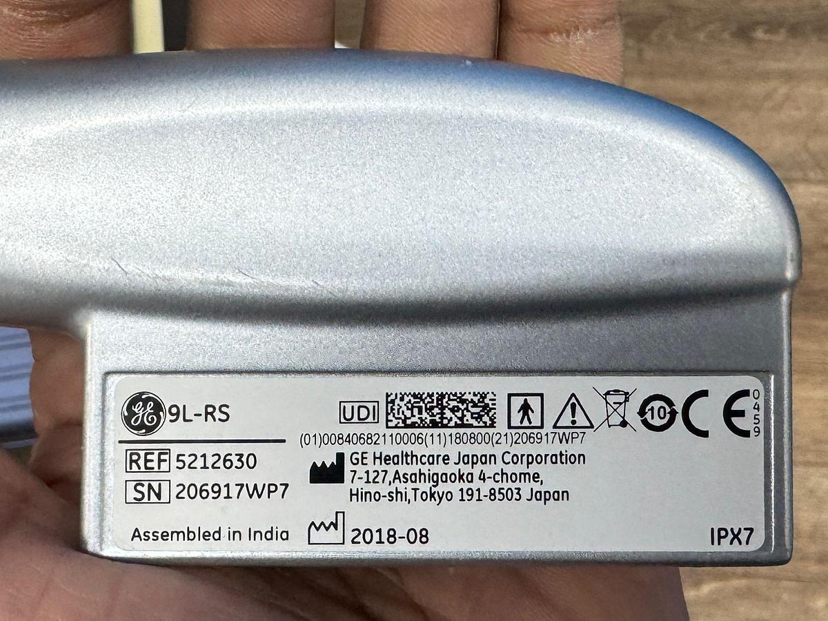 Used GE LOGIQ P9 YOM: 2016 R1 with Convex C1-5-RS YOM: 2022 and Linear Probe 9L-RS YOM: 2018
