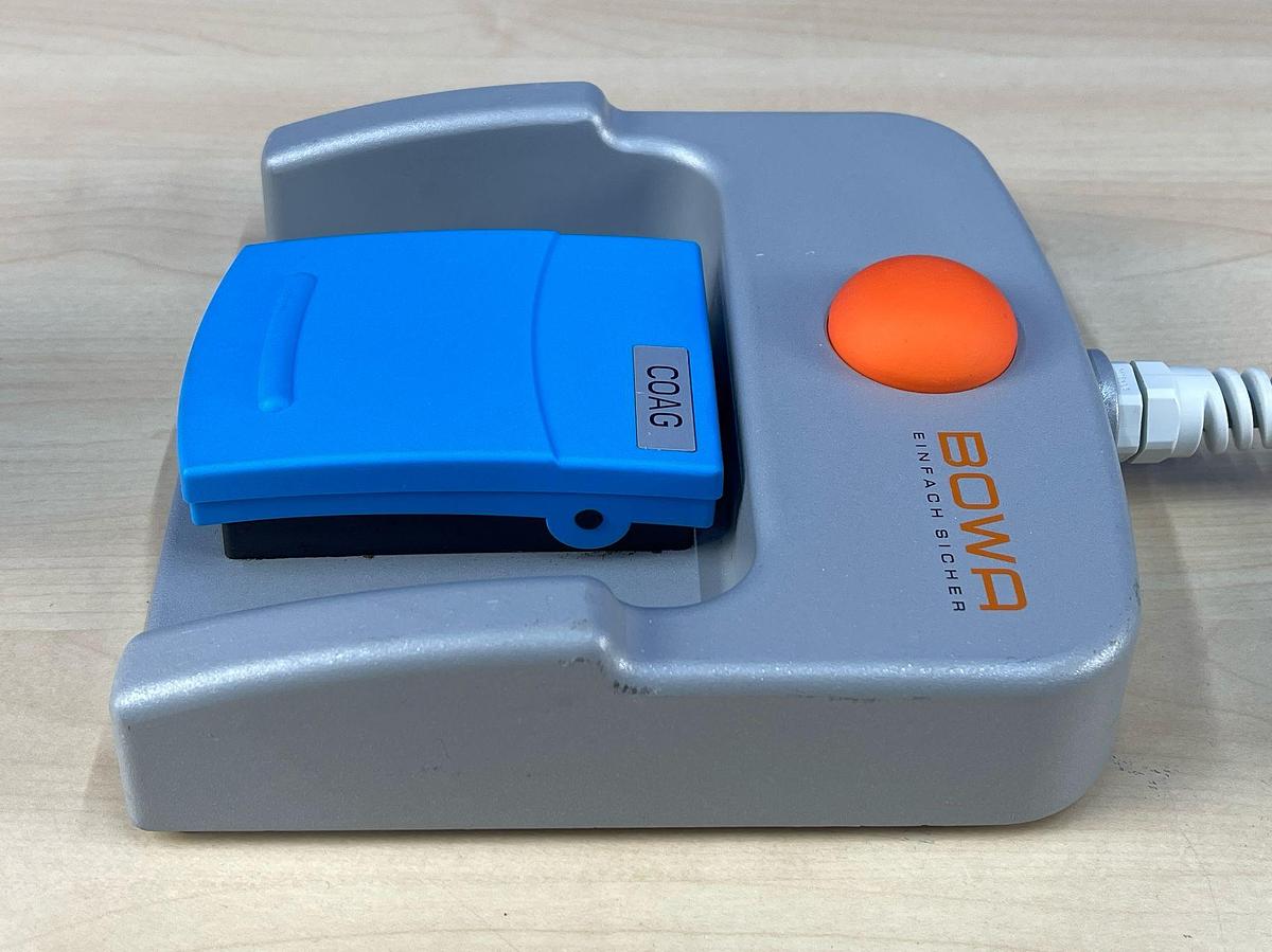 Used Bowa Einfsch Sicher Foot switch, RF: 901-011.