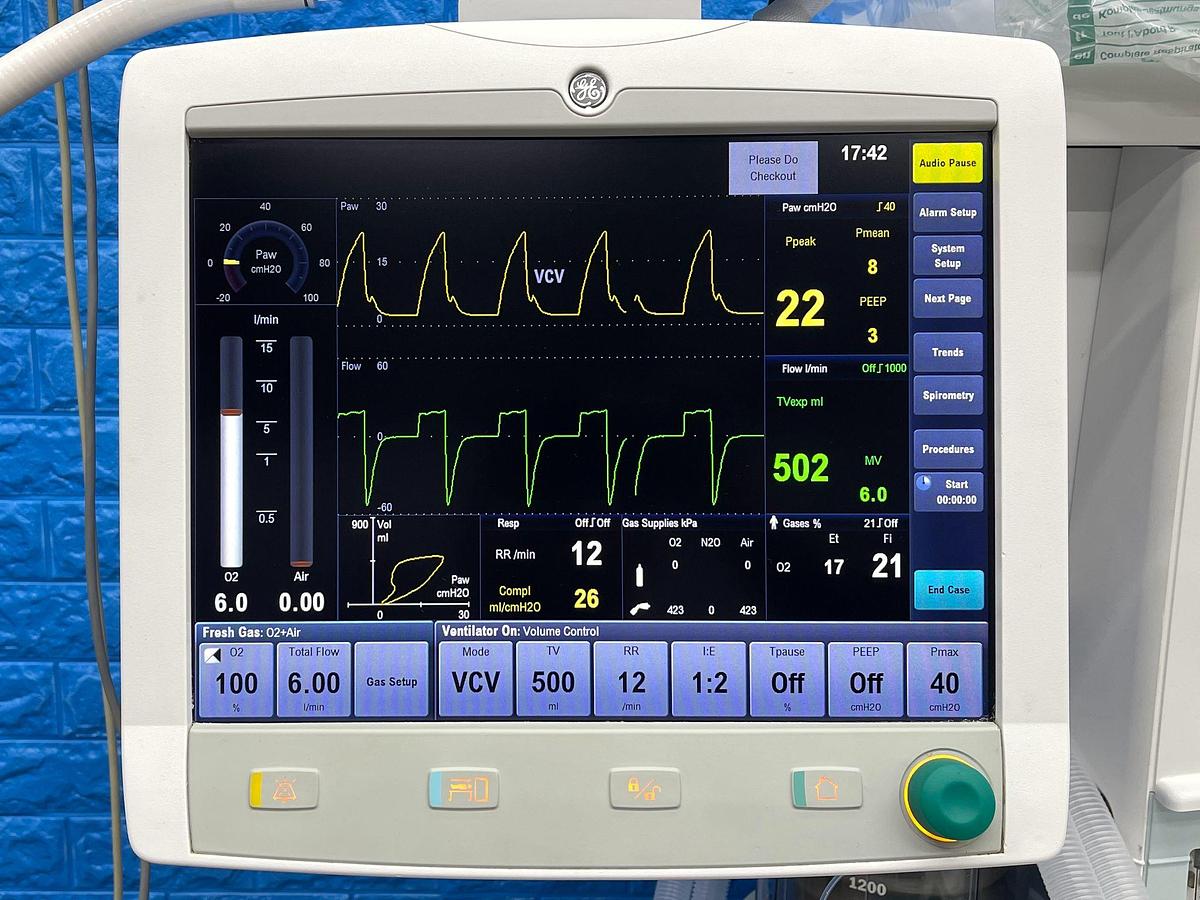 Used GE Avance CS2 Anesthesia, YOM: 2014