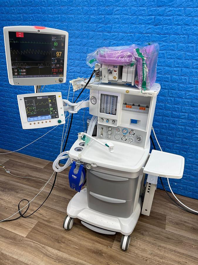 Used GE Datex Ohmeda Aespire View Anesthesia Machine YOM: 2015