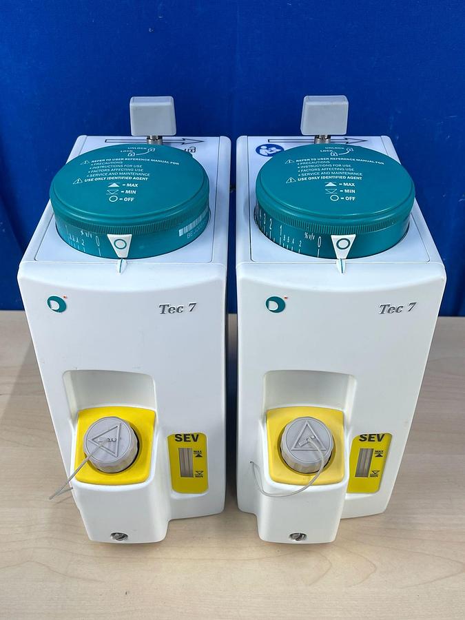 Used GE Datex-Ohmeda Tec 7 Sevoflurane Vaporiser