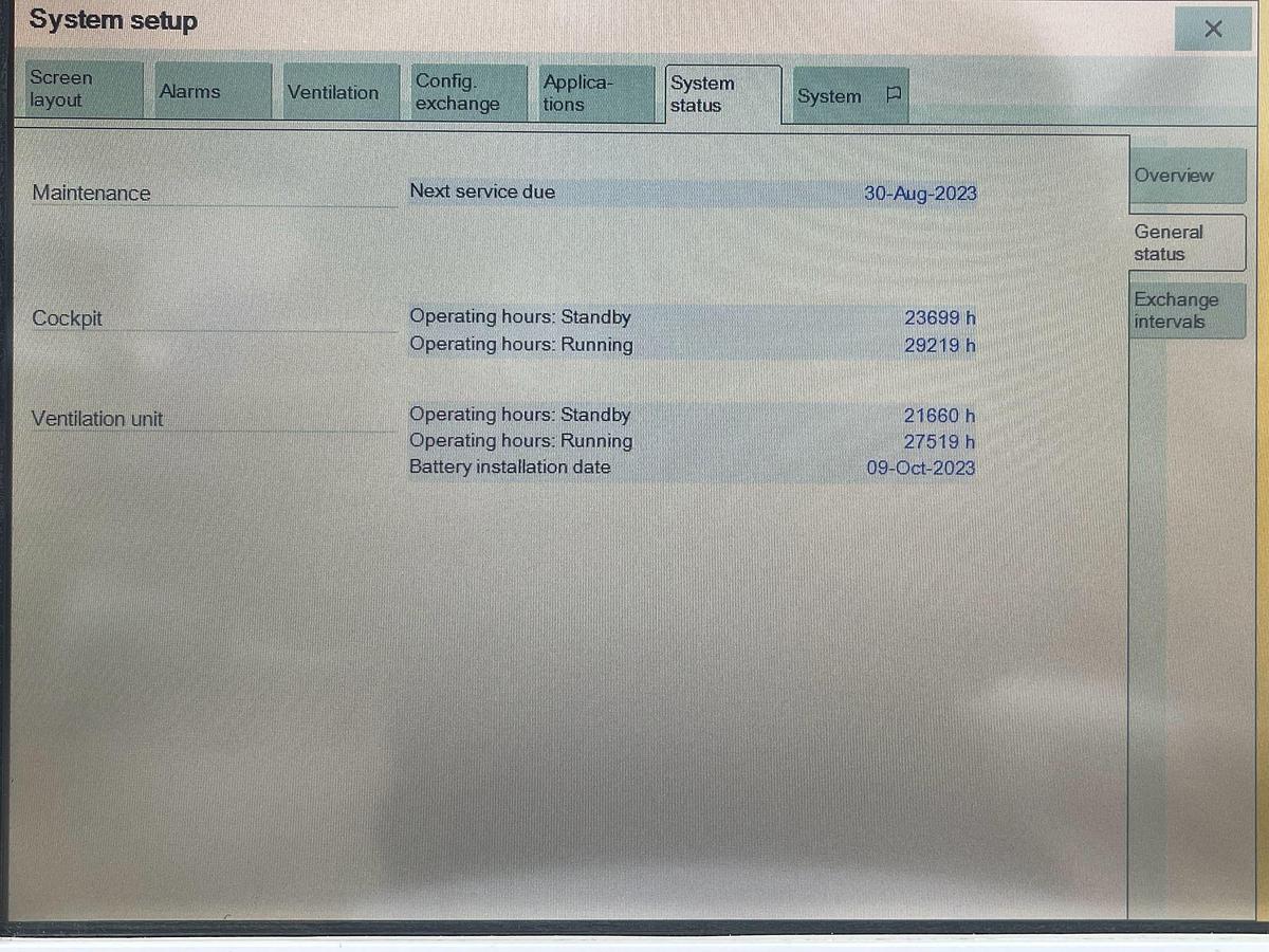 Used Drager Babylog VN500 YOM: 2016