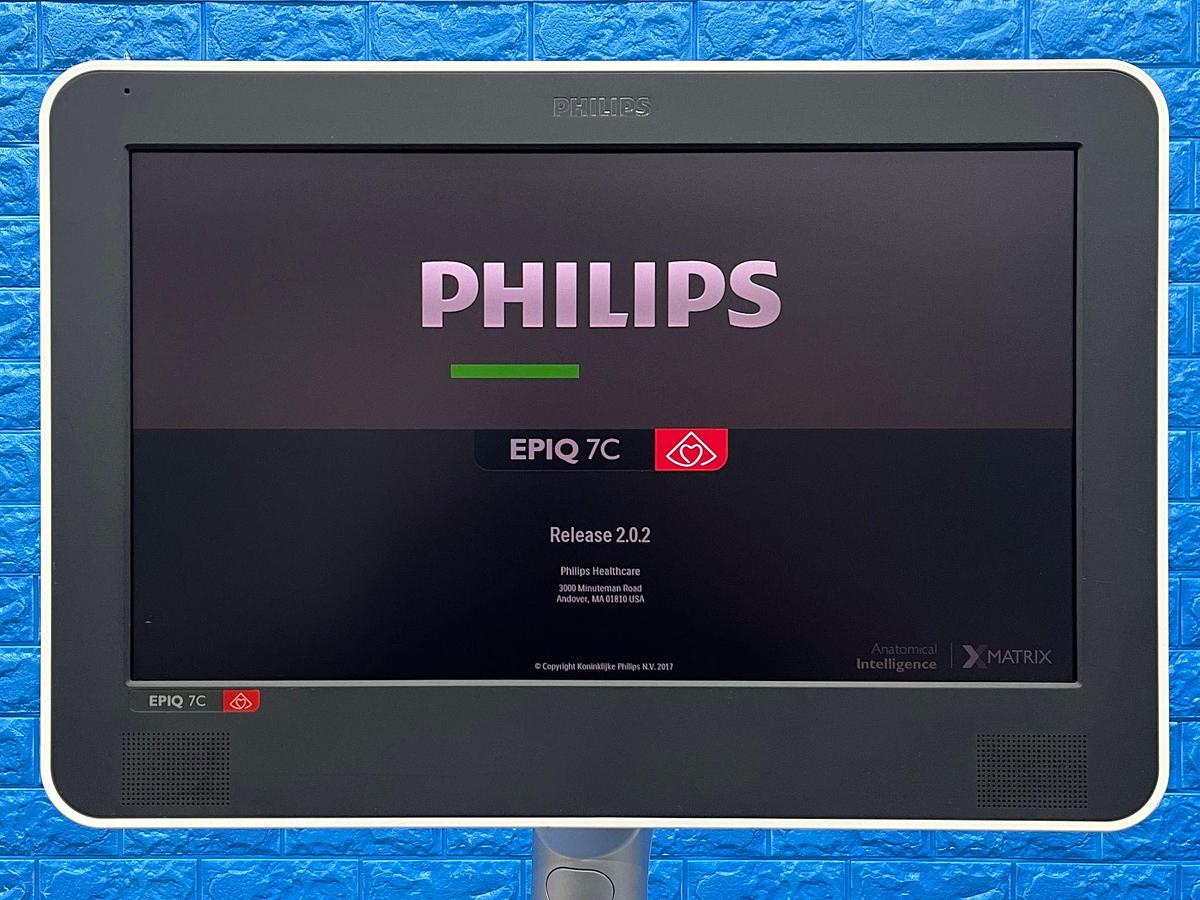 Used Philips EPIQ 7C Ultrasound  SW: HW A.1 YOM: 2016 SN: US616B0913 Probe  X5-1 