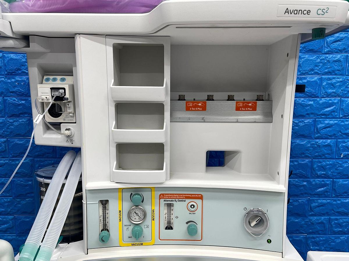 Used GE Avance CS2 Anesthesia YOM: 2012