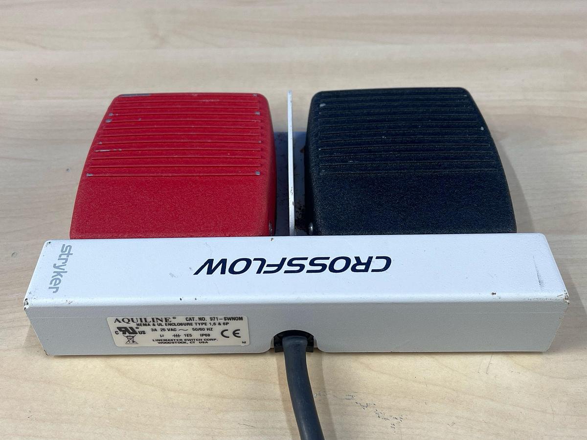 Used Stryker CrossFlow Footswitch RF: 0450000500 YOM: 2012