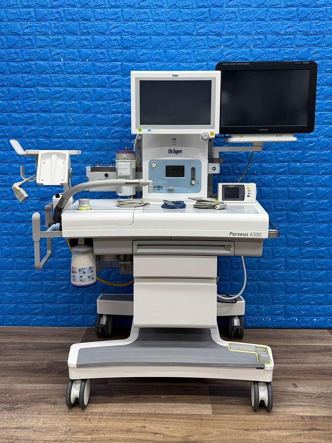 Used Dräger Perseus A500 Anesthesia YOM: 2015 