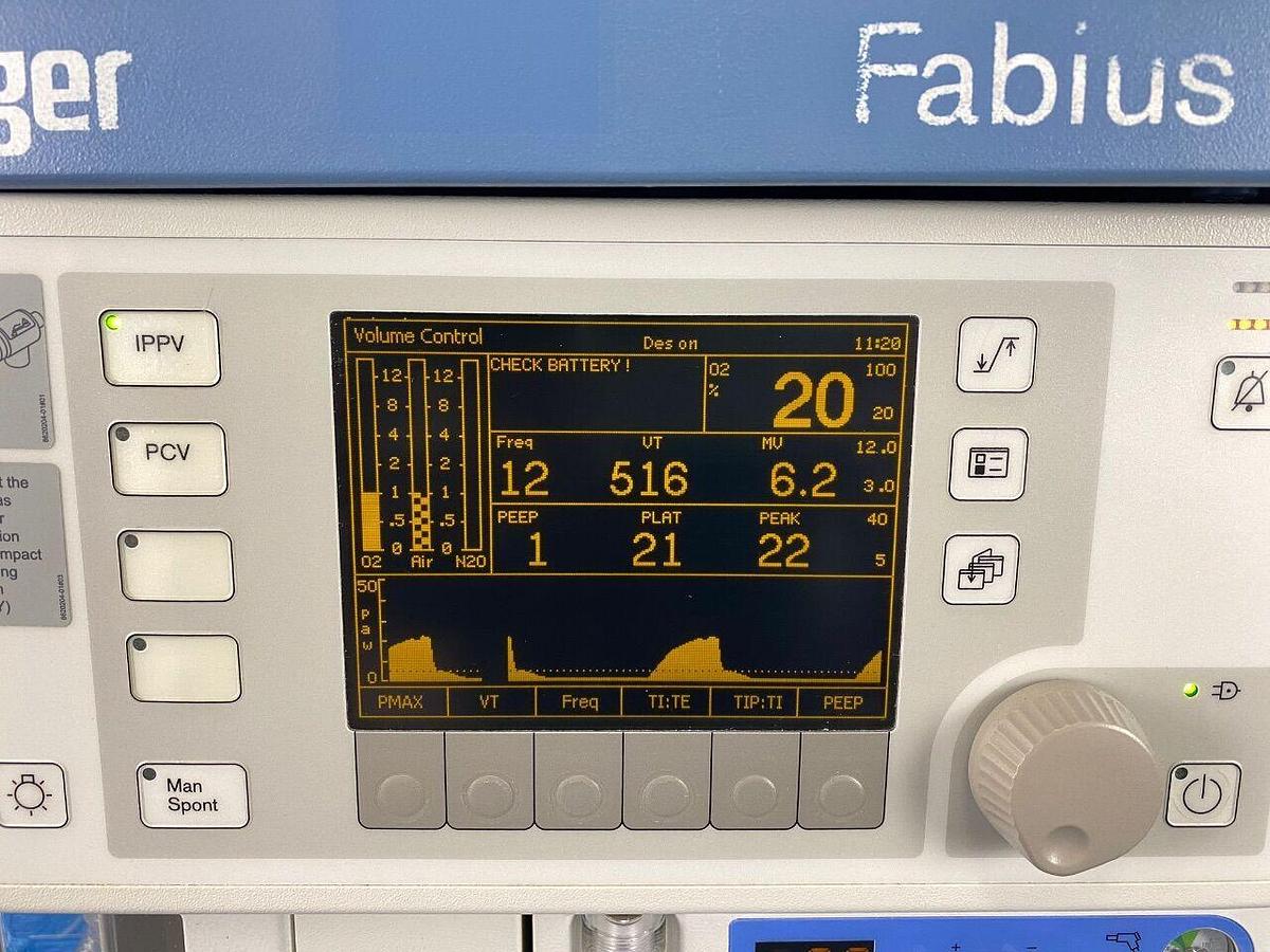 Used Dräger Fabius GS YOM: 2005