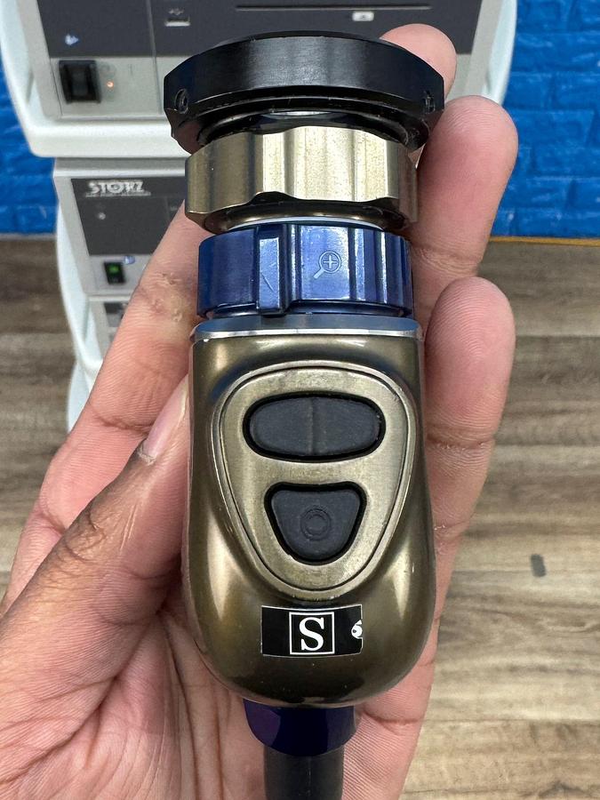 Used Karl Storz Spies Tower: -LCD Monitor 26 Inch  -Aida Monitor 19 Inch Touch Screen -Endoflator with Hose  -Keyboard -Camera Head H3-Z Spies S Full HD TH100  -Aida Control WD 200 -Xenon 300 Light source  -Spies S TC200/TC300 -Sony Printer