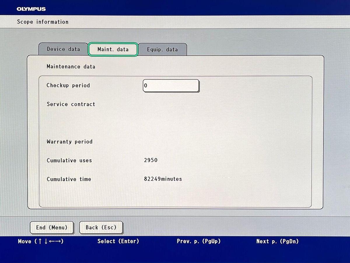 Used OLYMPUS CV-190/CLV-190 Tower Endoscope