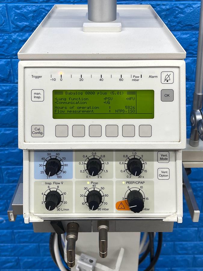 Used Babylog 8000 plus Neonatal Intensive Care Ventilation YOM: 2009
