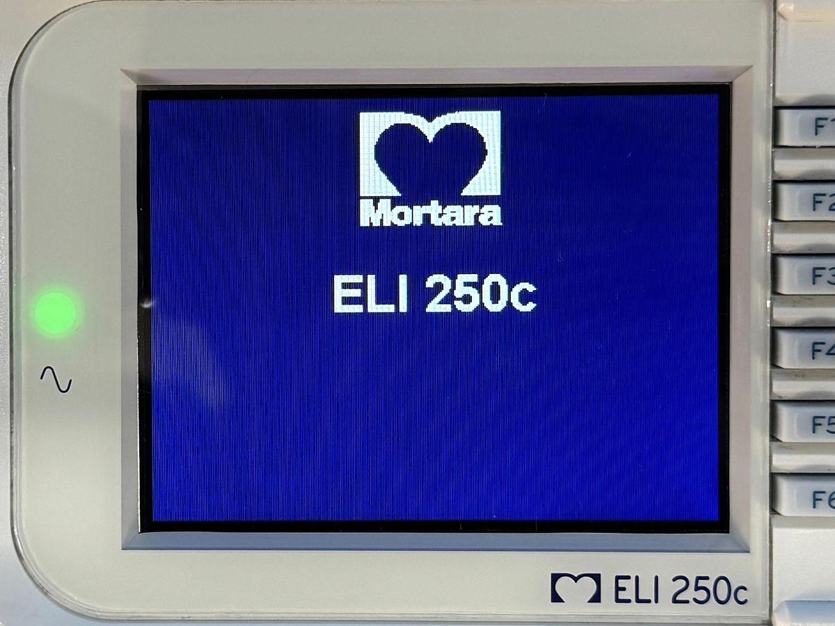 Used Mortara ELI 250c Electrocardiograph ECG REF: ELI250c-BCB-BAFAX 