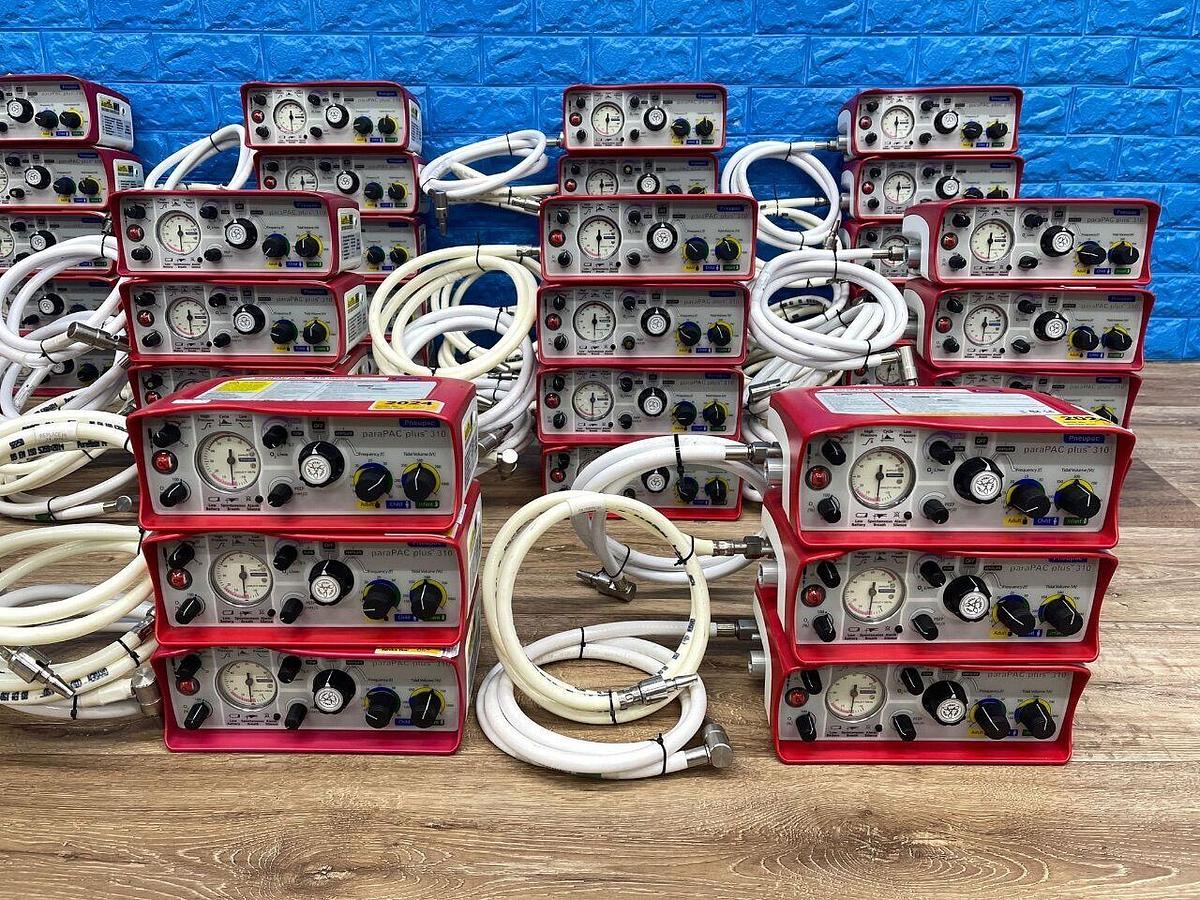 Used PNEUPAC Para PAC Plus 310 Ventilator