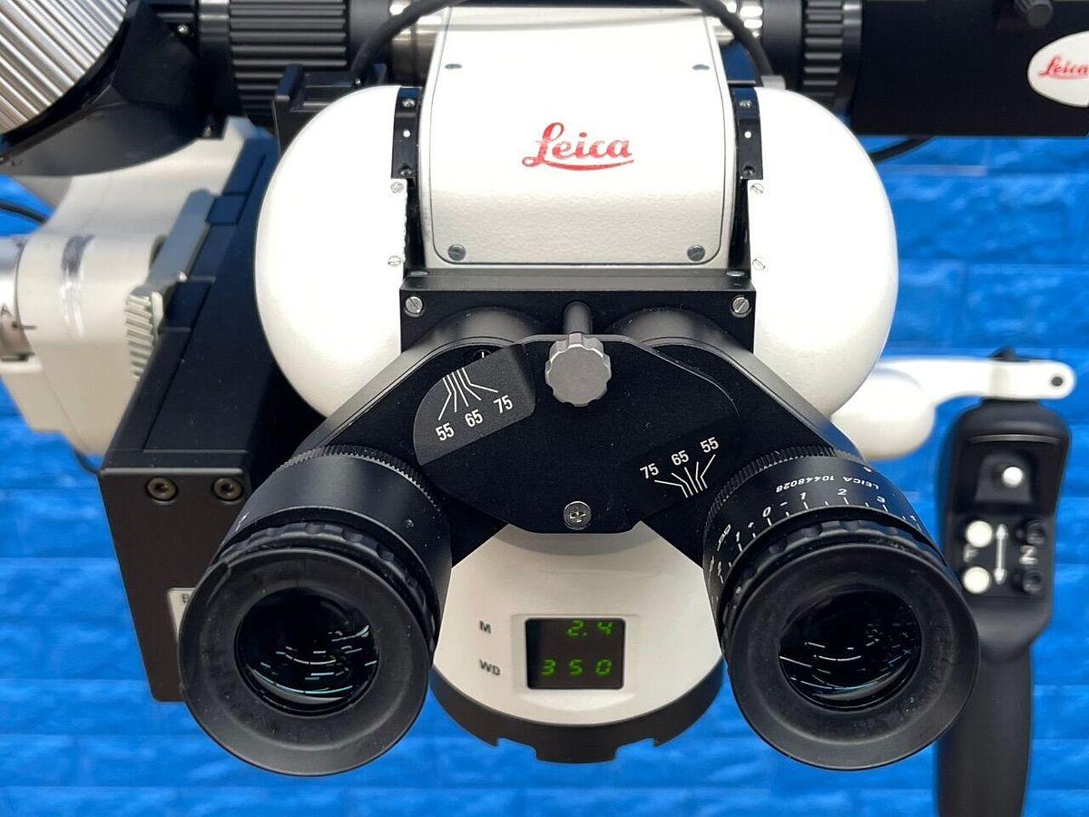 Used LEICA M720 OH5 Neuro Spinal Surgical Fluorescence Microscope
