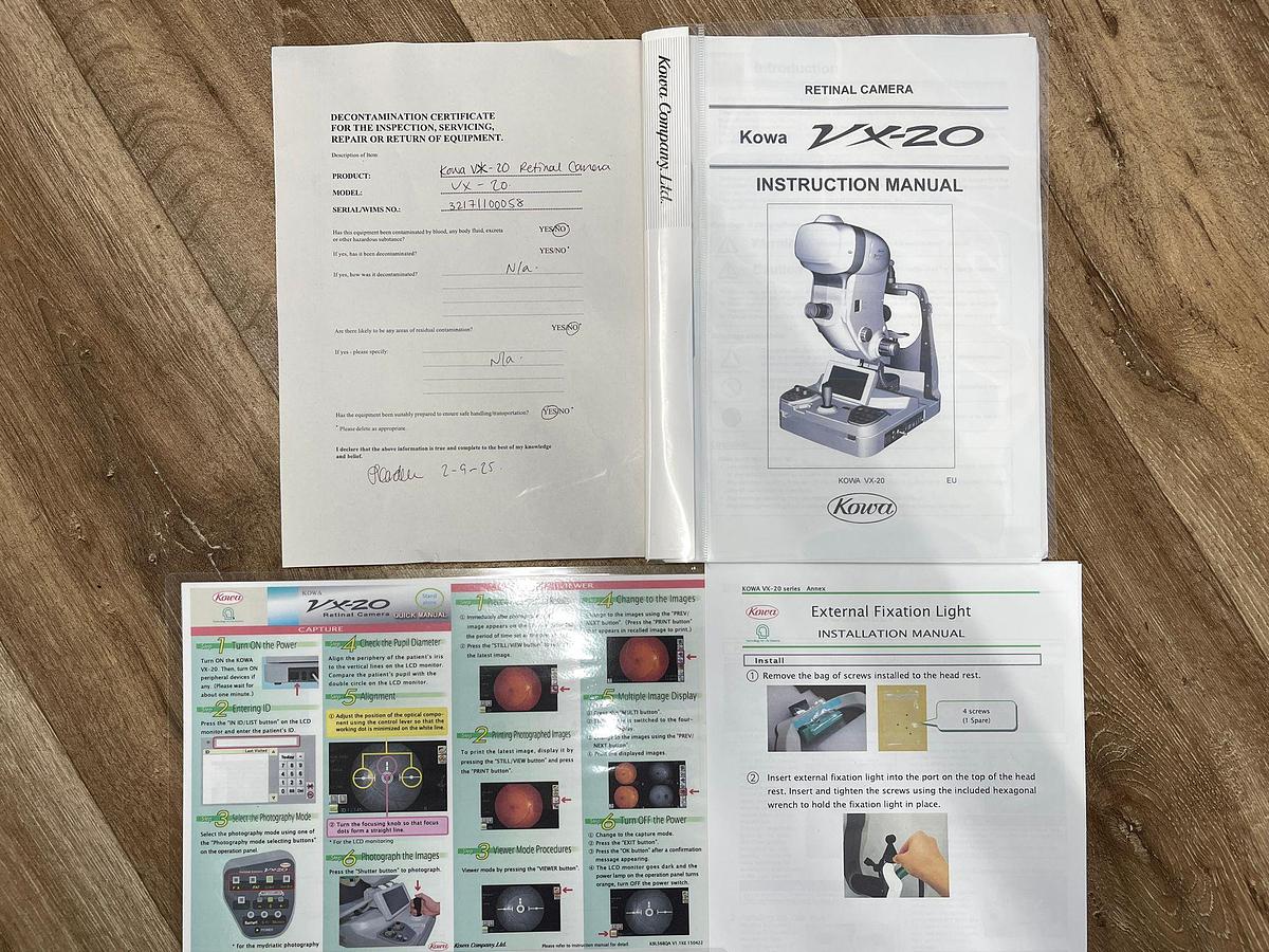 Used Kowa VX-ZO Model: K9L-MU56B2 YOM: 2019