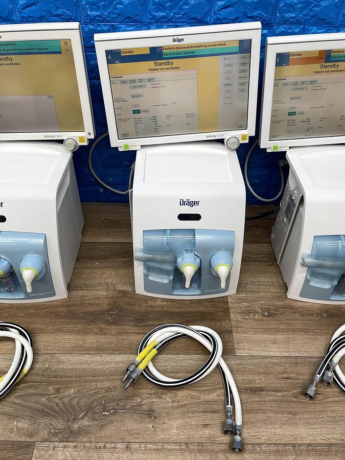 Used Drager Babylog VN500 YOM: 2016