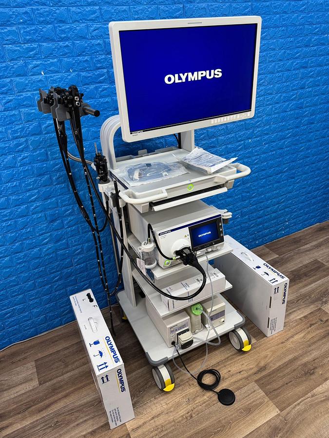 OLYMPUS-Evis-X1-CV-1500-Endoscopy-Tower 