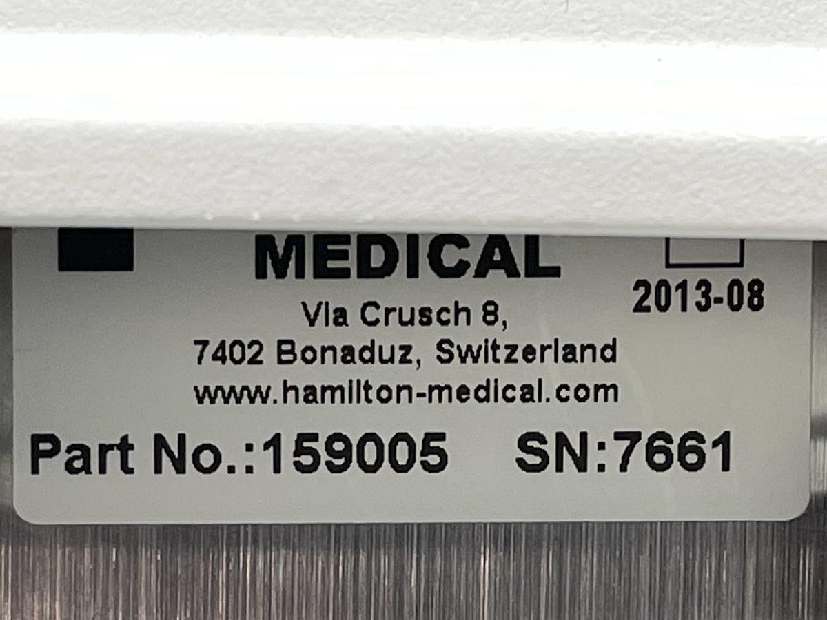 Used HAMILTON S1 Ventilator with Neonatal, Peads and Adult option YOM: 2013