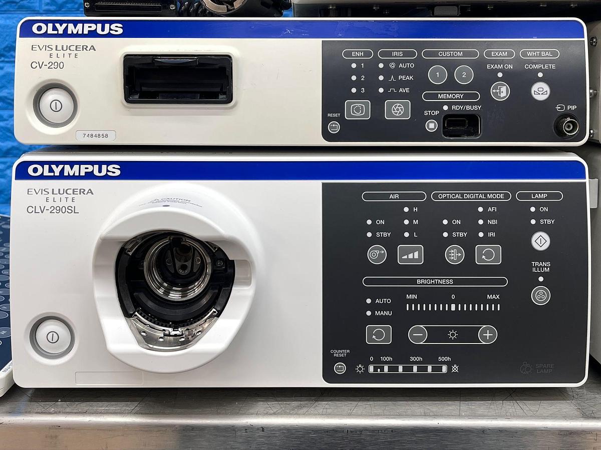 Used OLYMPUS Evis Lucera Elite CV-290 and CV290SL Evis Lucera Elite CV290 and CV290SL
